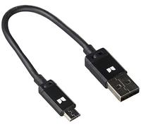 Câble USB Monster Mobile Haute Performance USB 2.0 type A vers micro USB type B - 15.24 cm - Black