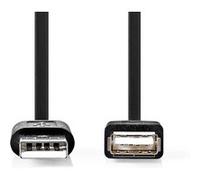 Nedis CCGB60010BK30 câble USB USB 2.0 3 m Mini-USB B USB A Noir
