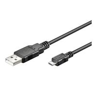 Wentronic Câble de raccordement USB Fiche A/Fiche micro B 5m