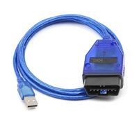 Câble USB OBD2 KKL 409.1 pour VCDS VAG, VW, Audi, Seat, Volkswagen et Skoda de 1996 à 2009, Outil de Diagnostic OBD Voiture ECU vers câble USB pour Scanner de Diagnostic Windows XP