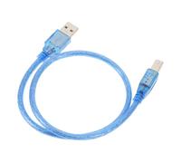 Câble USB pour Piano Professionnel en Alliage Tressé Bleu | Transmission Stable, Anti-enchevêtrement, Haute Résistance à Traction, Résistant aux Rayures