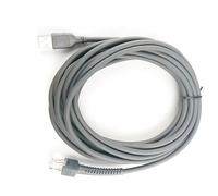 Câble USB pour Scanner de codes-barres de 10M, avec anneau magnétique anti-interférence, pour LS1203 LS2208 LS4208 LS3008 CBA-U01-S07ZAR Z17