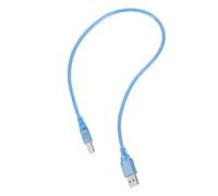 Câble USB pour Tambour et Piano Électronique, Alliage Tressé Bleu | Transmission Stable, Haute Résistance à Traction, sans Nœuds, Surface Résistante aux Rayures, Usage Électronique
