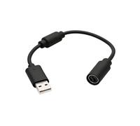Câble USB pour Xbox 360, adaptateur de rechange pour manette Xbox 360 compatible avec volant Logitech G920, transmission de données rapide, accessoire de rechange pour manette de jeu