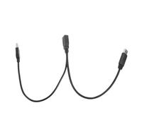 Câble USB Prolongateur en Y Noir Double Mâle, Transfert Stable | Plastique et Métal, Alimentation Renforcée, Portable, pour Disque Dur Mobile et Périphériques USB