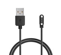 kwmobile Câble USB Compatible avec Nerunsa P66D / NiUFFiT P66 / Ddidbi P66D / IDW19 / IDW13/ IDW15 câble - Câble Rechange Chargeur Fitness Tracker Montre connectée - Noir