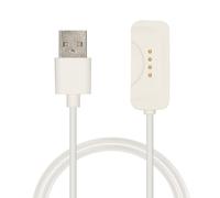 kwmobile Câble USB Compatible avec OnePlus Watch 2 / Watch 3 câble - Câble Rechange Chargeur Fitness Tracker Montre connectée - Blanc Mat