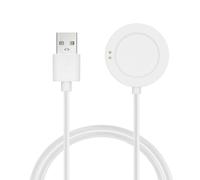 kwmobile Câble USB compatible avec Xiaomi Watch S2 (42mm / 46mm) câble - Câble rechange chargeur fitness tracker montre connectée - blanc