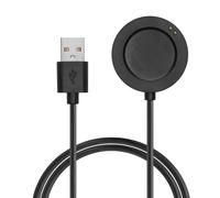 kwmobile Câble USB Compatible avec Xiaomi Watch S3 / Watch S2 / Watch 2 Pro/Watch H1 câble - Câble Rechange Chargeur Fitness Tracker Montre connectée - Noir