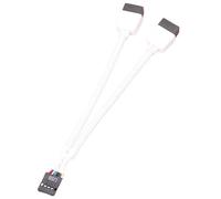 Câble USB répartiteur en Y pour carte mère - Embase d'extension pour connexion stable | Extension USB fiable pour cartes mères Convient pour les maisons, les bureaux, les écoles, Internet café Biens