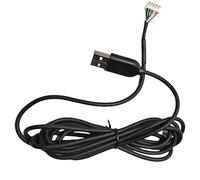 Câble USB résistant à l'usure pour claviers AW768 AW310K AW410K AW510K Accessoires PC Durabilité Fil métallique en caoutchouc
