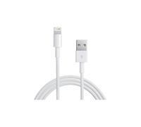 Câble USB - STRAßE TECH - iPhone 5-8/X/XR/XS/XS MAX - Blanc - Chargement et transfert de données - 1 pièce