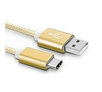 Câble USB tressé de type C pour Oppo Reno 3 4 5 6 7 8 Z Zoom Find X X2 X3 X5 Lite Neo Pro N2 Flip A5 A9 A52 A72 A91 A53s A74 A94 5G A16s A76 A96 A77. A57s Pad Air (20 cm)