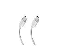 Câble USB tressé USB C 3.2 (10Gb/s) , 1m50 blanc
