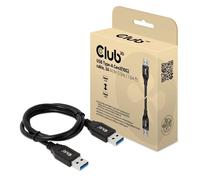 Club 3D CAC-1409 0.5m USB Type-A Gen2 (10G) 3A St/St Cable