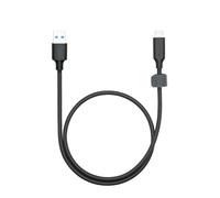 Câble Usb Type C 1,5 Ft, Fiche A Vers Fiche C Usb 3.1/3.2 Gen 2 10 Gbps Android Auto Câble Usb Type C 60 W 3 A Charge Rapide Pour Appareils Téléphones Portables, Ordinateurs Portab[CAB9162404]