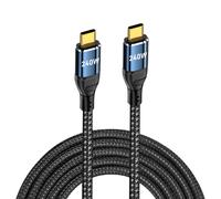 Câble USB Type-C 240W pour recharge rapide et transfert de données,cordon de chargeur USB-C 2m/3m pour iPhone 15 Pro Max,Macbook,Samsung S23 Plus,Xiaomi PD3.1 - Type Straight-2m