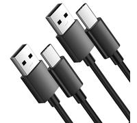 Câble USB Type-C [2Pcs,1M],Câble USB C à charge et transmission rapides(connecteur 10mm) pour Blackview BV7100 BL8800 Pro BV7200 BV9200 BV8800 BV5200 Pro BL6000 Pro BL5000 BV6600E Smartphones durcis