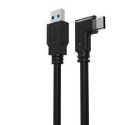 Câble USB type-c 3.0 coudé de 5M, pour recharge rapide, compatible avec Oculus Link USB-C Steam Vr Quest Data Cable