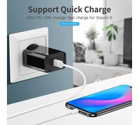 Câble USB type c 60W PD QC 4.0 Quick Charge USB C, pour Xiaomi Redmi Samsung Galaxy S10 S9