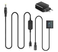Câble USB Type-C AC8 DMW-BLG10 BLE9 DCC11 Coupleur CC Adaptateur PD pour Lumix DMC-GF6 GF5 GF3K GX7 S6 S6K GX80 GX85