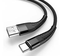 Câble Usb Type C Chargeur De Données Pour Samsung A51 A52 S10 S20 Huawei P30 Mate 30 Honor 20 Xiaomi Mi 10 Redmi Note 8 11 Charge Rapide Long Fil 1m 2m 3m Cordon De Téléphone Porta.Black.0.25 M