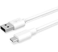Câble USB type C compatible avec Microsoft Surface Earbuds,câble de charge et câble de données de type C Blanc 1,5 m