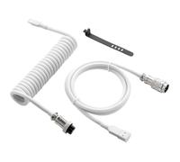 Câble USB Type-C pour Claviers de , Câble de Clavier Mécanique à Double Manchon, Câble Enroulé Personnalisé pour Clavier