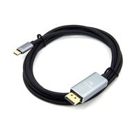 Câble USB type-c vers DisplayPort 1.4 8K vers DP 1.4 Alt, adaptateur vidéo convertisseur 8K 120Hz, câble de moniteur