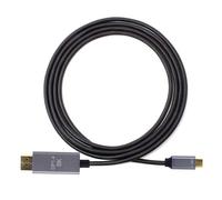 Câble USB type-c vers DP vers displayport, 8K, 30hz, plaqué or, pour ordinateur portable MacPro/XDR/Link, affichage TV et Projection