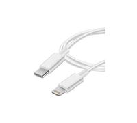 Câble usb type c vers lightning 1m charge et synchronisation blanc