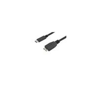 Cable usb type c vers usb 3.0 micro-b- male 1.8m connectland