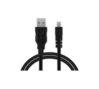 câble usb uc-e6 / uc-e16 / uc-e17 pour nikon coolpix appareils photo numérique 1 m/ noir