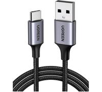 Câble USB - UGREEN - Câble renforcé USB-C et USB-A - 1 m - Noir