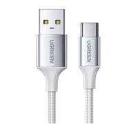 Câble USB - UGREEN - US288 - USB-A/USB-C - Charge rapide 3 A QC 3.0 - Nylon tressé 2 m