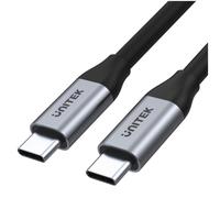 Câble USB Unitek C14091ABK USB-C - USB-C M/M 5 Gbit/s, 4K à 60 Hz, 20 V/2 A, 2 m