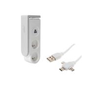 Zenitech - Câble USB universel C/Micro USB + multiprise clipsable Gekko G