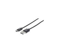 Câble USB USB 2.0 USB-A mâle, USB-C mâle 0.50 m noir 354912