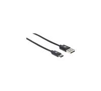 Câble USB USB 2.0 USB-A mâle, USB-C mâle 2.00 m noir 354929