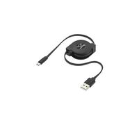 Câble USB USB 2.0 USB-A mâle, USB-Micro-B mâle 0.80 m noir RF-4352332