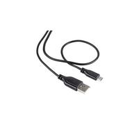 Câble USB USB 2.0 USB-A mâle, USB-Micro-B mâle 1.00 m noir gaine ultra-douce RF-4032111