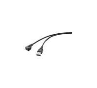 Câble USB USB 2.0 USB-A mâle, USB-Micro-B mâle 1.00 m noir RF-4598342