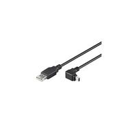 Câble USB USB 2.0 USB-A mâle, USB-Mini-A mâle 1.80 m noir