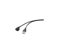 Câble USB USB 2.0 USB-C mâle, USB-A mâle 1.00 m noir RF-4609276