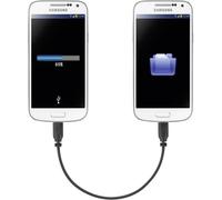 Câble Usb Usb 2.0 Usb-Micro-B Mâle, Usb-Micro-B Mâle 15.00 Cm Noir Avec Fonction Otg, Gaine Ultra-Douce Rf-4079670[CAB9161643]