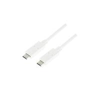 Câble USB USB 3.2 Gen1 (USB 3.0) USB-C mâle, USB-C mâle 0.50 m blanc CU0130