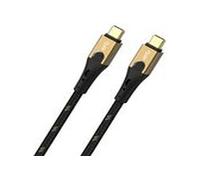 Câble USB USB 3.2 Gen2 (USB 3.1 Gen2) USB-C mâle, USB-C mâle 0.50 m noir/or D1C9530
