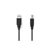 Câble USB USB-A Mâle vers USB-B Mâle 3.00m Noir