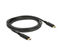 DeLOCK 83668 câble USB 2 m USB 3.2 Gen 1 (3.1 Gen 1) USB C Noir