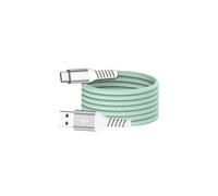 Câble USB/USB-C magnétique, USB2,0 - 20V/3A 60W, 1mètre Vert